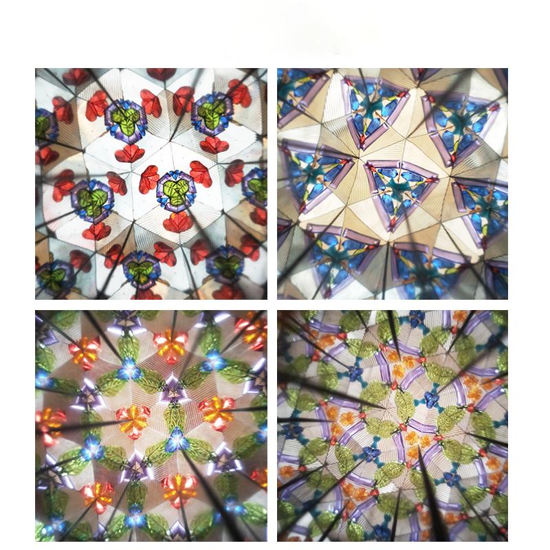 Jucărie caleidoscop rotativ Caleidoscoape Rotație Reglabilă Lume colorată fantezistă Caleidoscop logic interactiv pentru copii