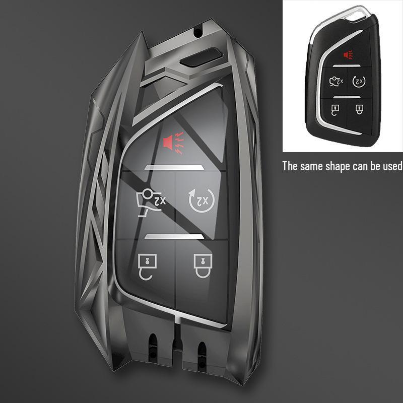 Protective Alloy Key Shell for Cadillac CT4, CT5, Escalade