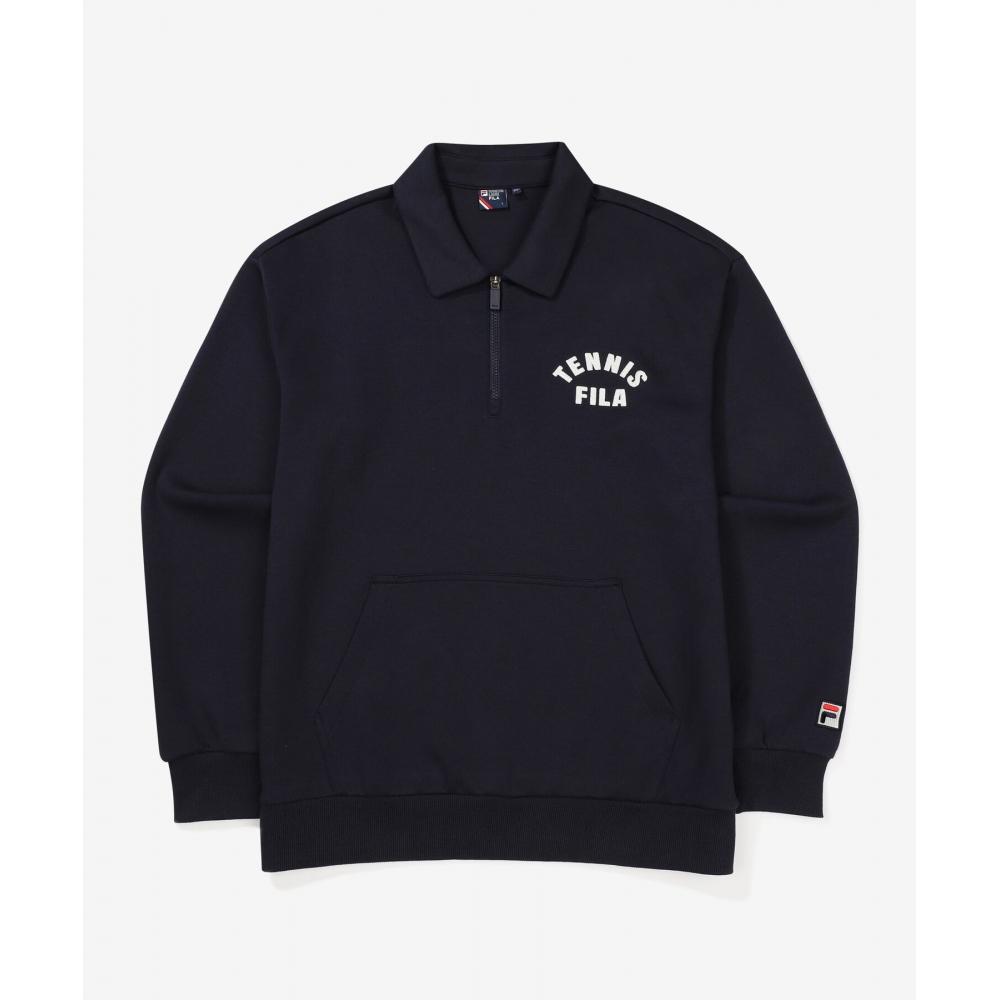 

Толстовка FILA из смесового хлопка с половиной воротника на молнии FS2POF3313XINA