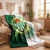 Real Betis Football Print Flannel Blanket Soft Warm Sofa Bed Throw Blanket For Home Office Bedroom