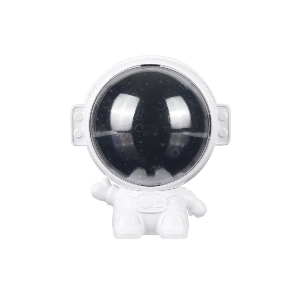 Spaceman Starry Sky Projector: Rotating Night Light & Music Lamp for Kids' Bedrooms