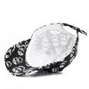 Skull Print Black Baseball Cap Women's Y2K Vintage Sun Hat Men Unisex Dad Hats