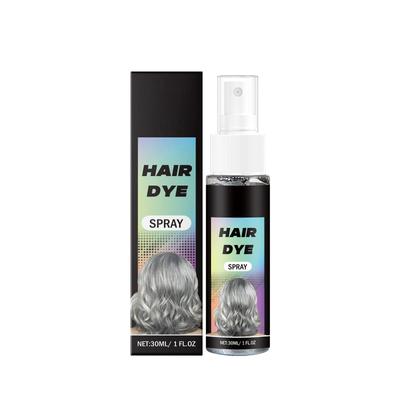 Graues Haarspray fixiert die Farbe für lange Zeit, nährt und pflegt das Haar, hält die Farbe langanhaltend und leuchtend und lässt sich leicht aufsprühen. 30 ml