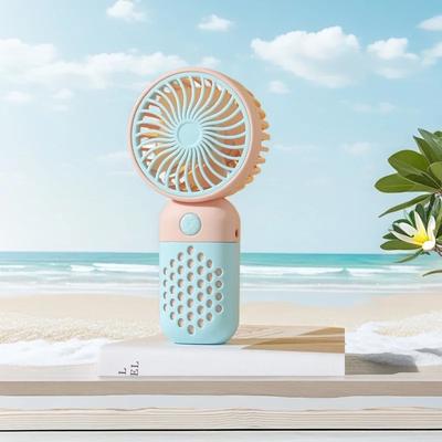 2025 Yeni El Tipi Şarjlı Fan Karikatür Sevimli Küçük Öğrenci Şarjlı Küçük Fan Taşınabilir Mini USB Fan Mini Cep