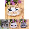 Versatile Fashion Women Cute Kitty Face Zipper Case Coin Kids Purse Wallet Makeup Bag For All Ages