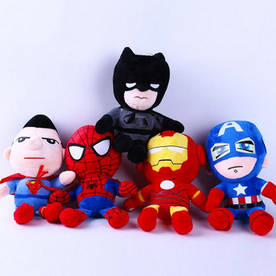 Alliance Avengers Plush Dolls: Batman & Captain America