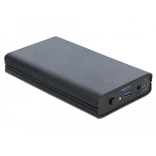 Boîtier HDD - DELOCK - 42612 - 3.5'' - USB Type-A - SATA