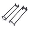 2Pcs Basin Wrench Steel Lightweight Easy Operating Under Sink Faucet Plumbers Wrench for RV Yacht