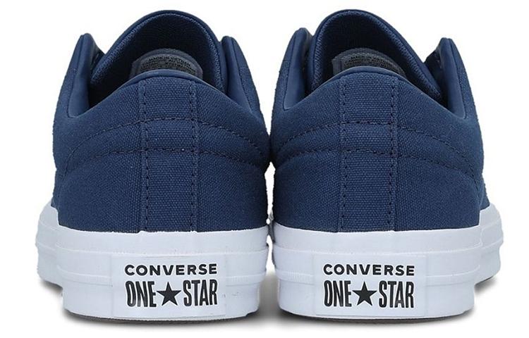 One Star Converse Low 'Marineblau Weiß' 163368C