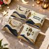 Ramadan Lantern Crescent Moon Cushions Pillowcase Polyester Cushion Cover Throw Pillow Pillowcover Home Car Sofa Decor