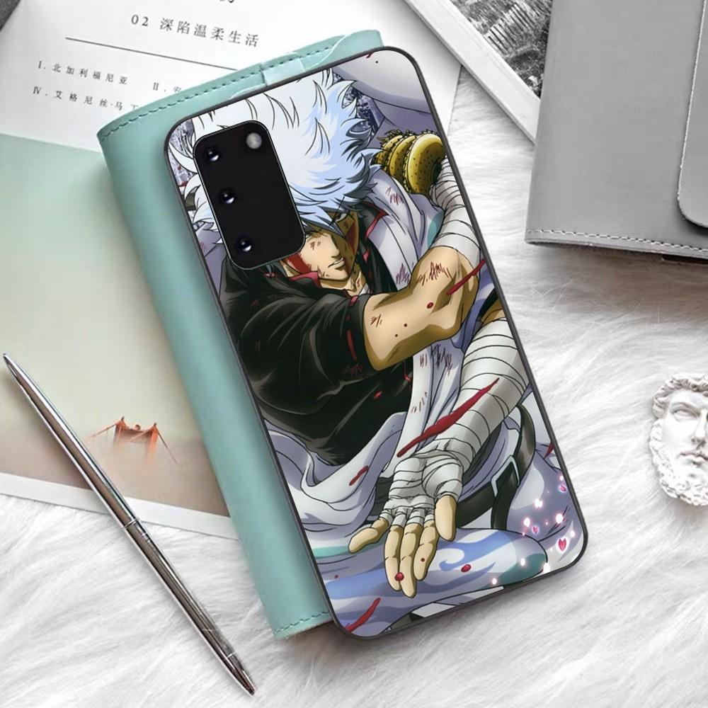 Animation G-Gintama Phone Case Silicone PC+TPU For Samsung S10 20 30 22 23 24 Plus Lite Ultra Cover