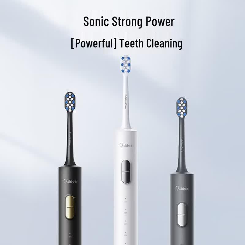 Midea S1PX Sonic Electric Toothbrush with 180-Day Battery Life CN Plug (adapter Included)