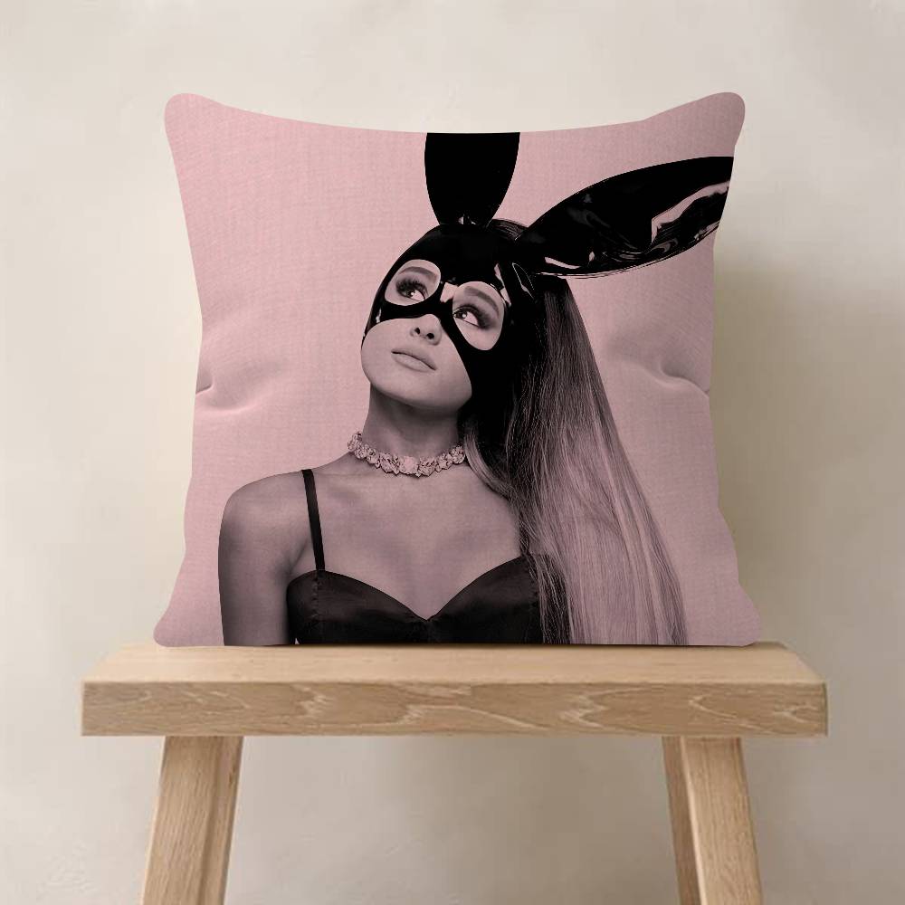 Singer A-Ariana G-Grande Cushion Cover Inches Farmhouse Decor Home Throw Pillow Covers For Couch Decorations
