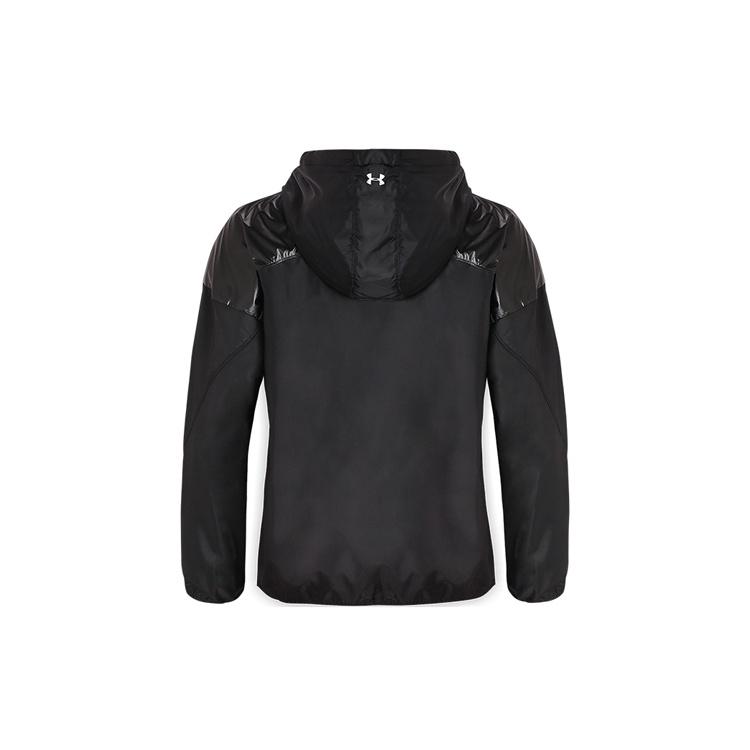 (WMNS) Under Armour Unstoppable Woven Full Zip Jacket 'Black' Women's 1349321-001