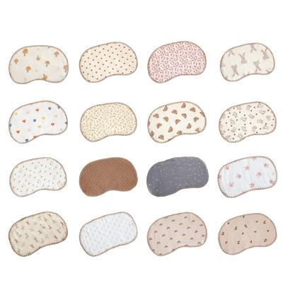 Upgraded Baby Pillow with Multi-pattern Cotton Baby Sleeping Pillow Breathable Pillow with 10-Layers Gift for Newborn
