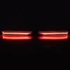 Led Rear Bumper Reflectors Tail Brake Turn Signal Lights For Chevy Equinox 2017- Sequential Light