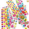 10PCS 3D Star Bubble Stickers - Reward Decals for Scrapbooking, School/Office Sealing Sticker Decor ZSY