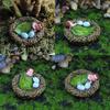 Baby Simuliertes Vogelnest Harzmodell Dekor Tischfigur Mikrolandschaft