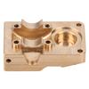 Brass Diff Axle Cover Counterweight WGuard Protection Plate Fit for Axial SCX24 AXI00002 90081