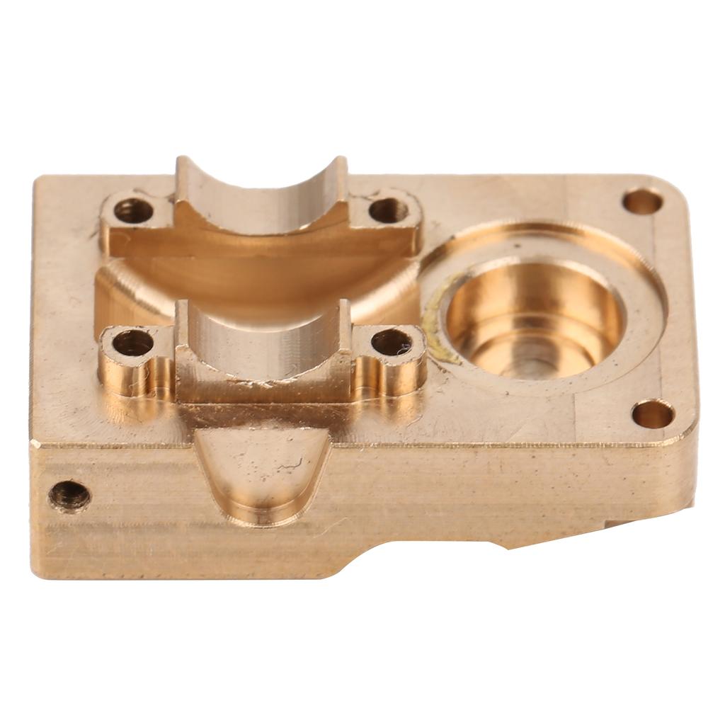Brass Diff Axle Cover Counterweight WGuard Protection Plate Fit for Axial SCX24 AXI00002 90081
