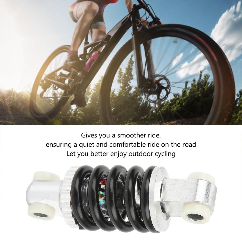 2PCS 90mm Spring Shock Absorber Aluminum Alloy Mountain Bike Shock Absorber  Dirt Bike