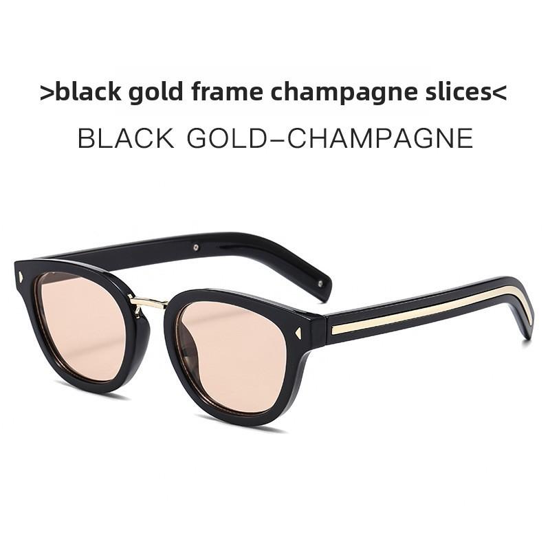 Retro Oval Sunglasses With Lenses And Frame For Outdoor Sports Fashion