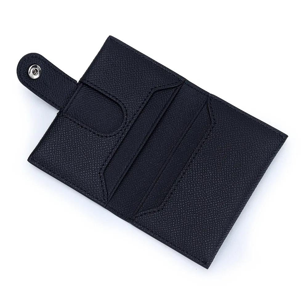 Trendy Women's Leather Cards Wallet Multi-pocket Compact Bifold Card Holder, Stylish Credit Card Case for Daily & Travel Storage