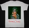 Grace Jones With Her Strawberry Cotton T Shirt Full Size S-5XL