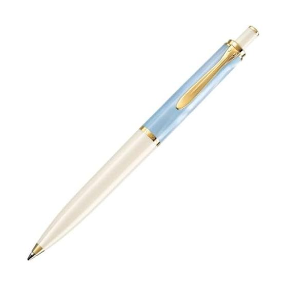 Pelikan Classic K200 Ballpoint Pen, Oil-Based, Pastel Blue, Limited Edition, Officially Imported, Classic 200 Pastel Blue Special Production Model,