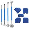 Free Shipping 4-Piece Grout and Glue Scraper Tool Set