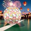 1pc Hello Kitty Pattern Football, Standard Size 5 Soccer Ball Stylish Sport Football for Competition Play and Training