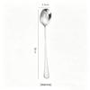 Stainless Steel Buffet Serving Spoon and Fork Set with Long Handles for Canteens and Restaurants