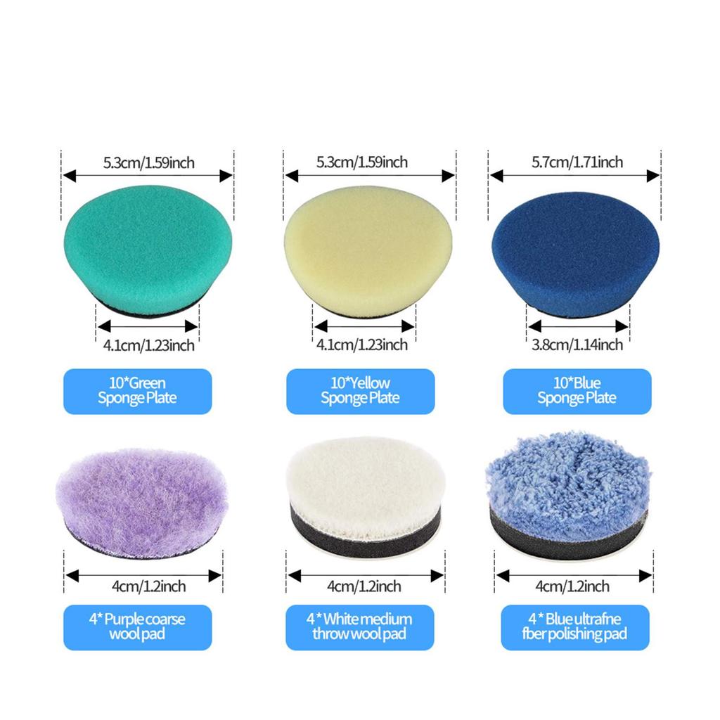 Lithium Battery Spot Polishing Machine Car Polishing Waxing Glaze Sealing Machine Spot Polishing Electric Grinder Portable Handheld 1 Inch 2 Inch