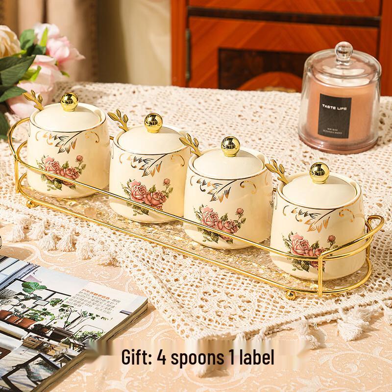 

Набор баночек для хранения специй на кухне ZISIZ