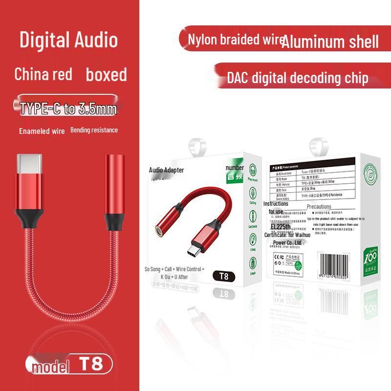 Type-C to 3.5mm Headphone Adapter for Huawei, Samsung, iPad Audio Devices