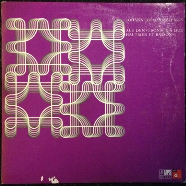 

LP Record JAN DISMAS ZELENKA From the 6 Sonata A Due Hautbois E CRB780 MPS Records Germany Classical Used