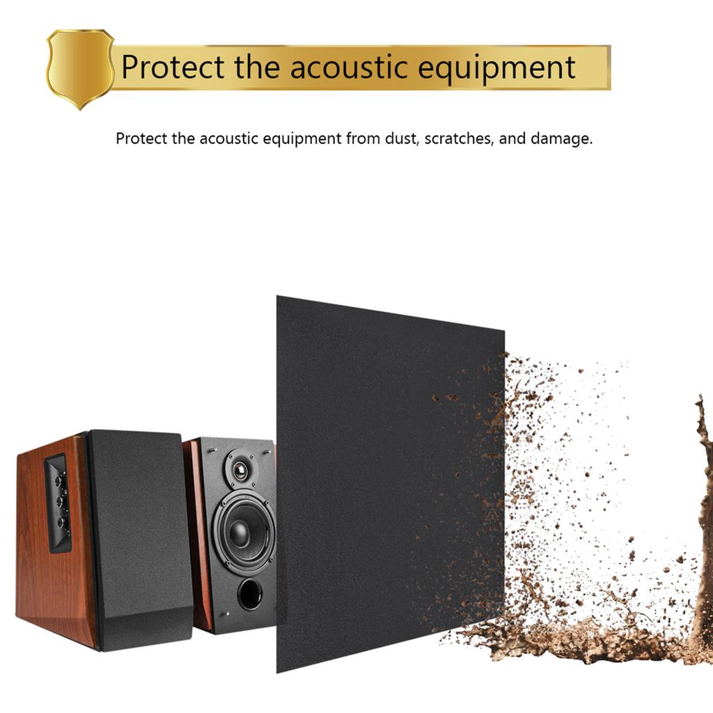 1.7mx0.5m Speaker Grill Cloth Stereo Gille Fabric Speaker Mesh Cloth Dustproof Protective Cover