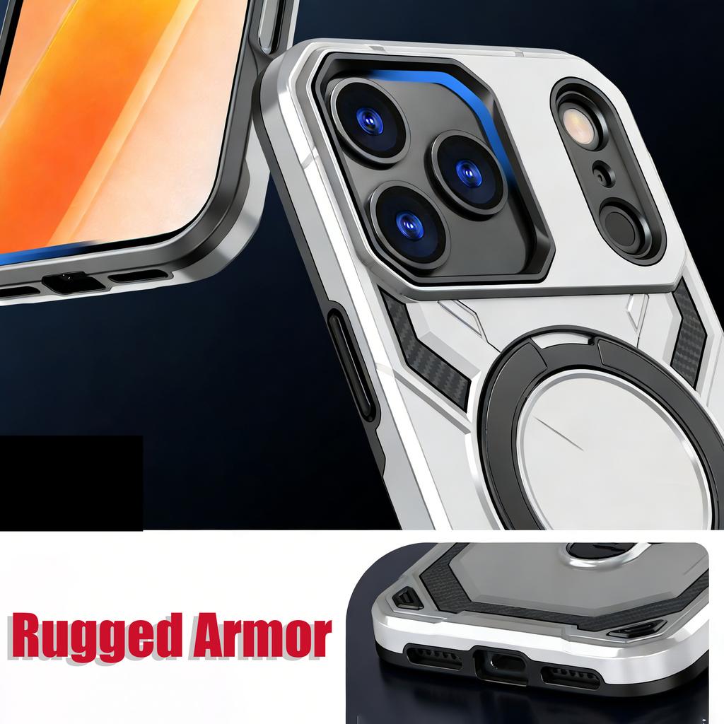 Defender For Magsafe Magnetic Case for iPhone 17 Air 16 15 14 13 12 11 Pro Max Plus Shockproof Wireless Charging Cover