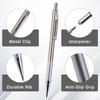 0.3/0.5/0.7/0.9/1.3/2.0mm Mechanical Pencil Set Art Drawing Painting Automatic Pencil with 2box Leads Office School Supply