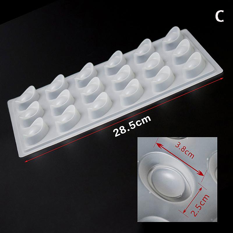 DIY Štěstí Bohatství 3D Forma Yuanbao Plastová Želé Ručně vyráběná Forma na Sugarcraft Pěnový Dort Puding Čokoládová Forma Pečení