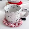 Korean-style Apple Shaped Coasters Table Decoration and Accessories Cute Heat Resistant Mats Tea Pots Insulation Pad Table Decor