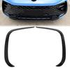 Front Bumper Fog Light Spoiler Glossy Black Enhances Vehicle Aerodynamics Front Bumper Side Splitter
