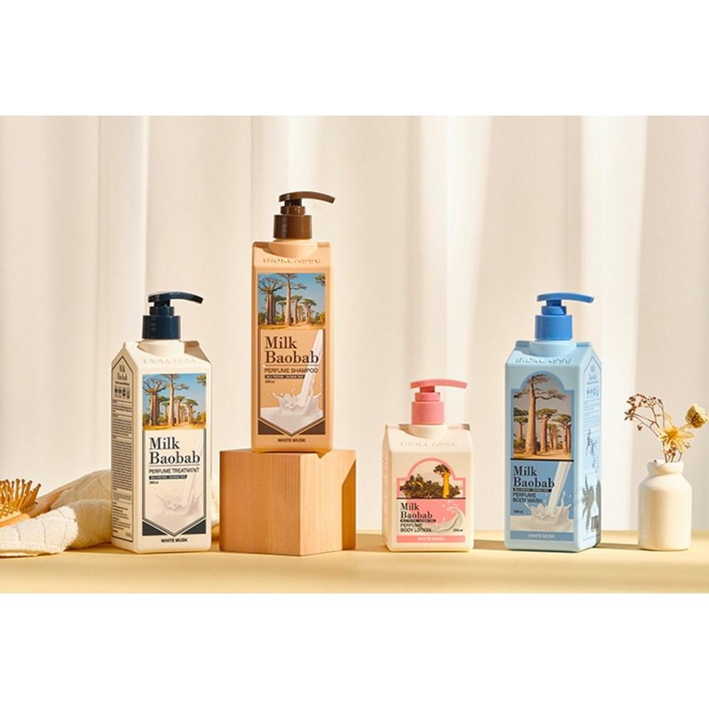 Milk Baobab Perfume Hair Treatment White Musk Fragrance, 500ml, 2 units