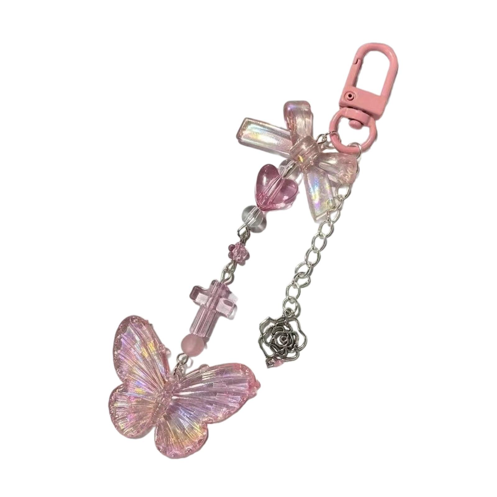 Милый брелок с бисером в форме сердца — фото 15