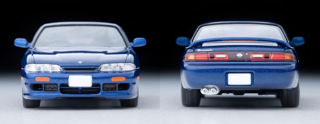 TOMYTEC Tomica Limited Vintage Neo 1/64 Scale LV-N333c Nissan Silvia K's Aero (Purplish Blue) 1995 Model, Finished Model, 335993