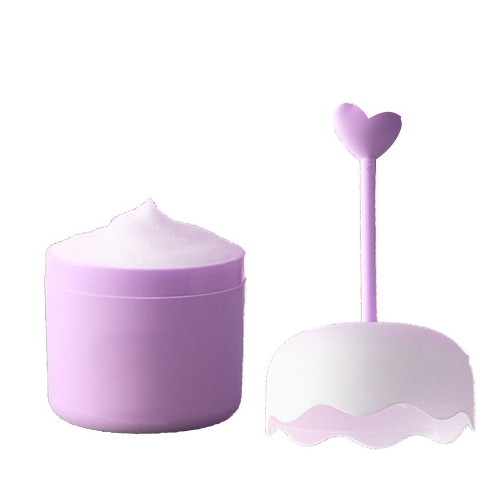 Facial Cleanser Foam Maker Cup Portable Press Lovely Cleanser Bubble Foaming Device