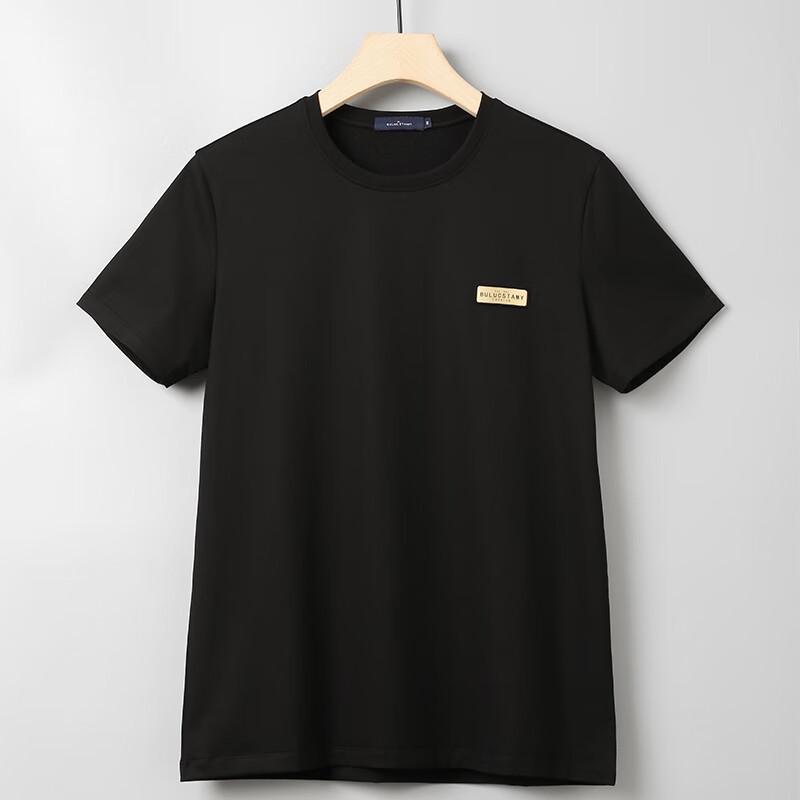 BULUCSTAMY Men s Business Casual Short Sleeve T-Shirt M