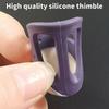 Silicone Thimbles Finger Tips Protector Anti-Slip Finger Covers Hand Cross-stitch Sewing Sewing Accessories Sewing Supplies
