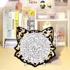 Fun Cat Collection Wooden Irregular Jigsaw Puzzle - Decompression Educational Toy