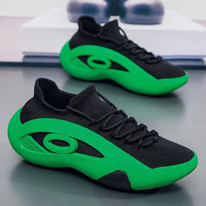 Premium Plus Size Men's Summer Mesh Running Shoes - Breathable, Versatile, Thick Sole Casual Sneakers